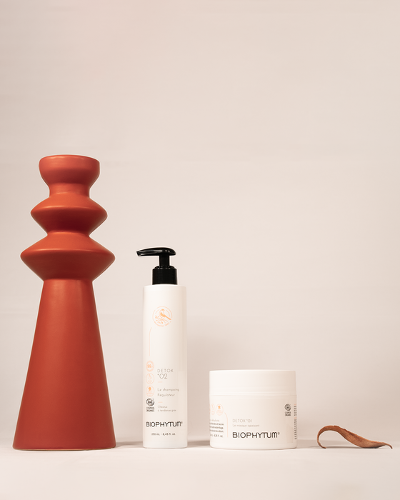 Coffret DETOX - 2 soins pour cheveux à tendance grasse - BIOPHYTUM
