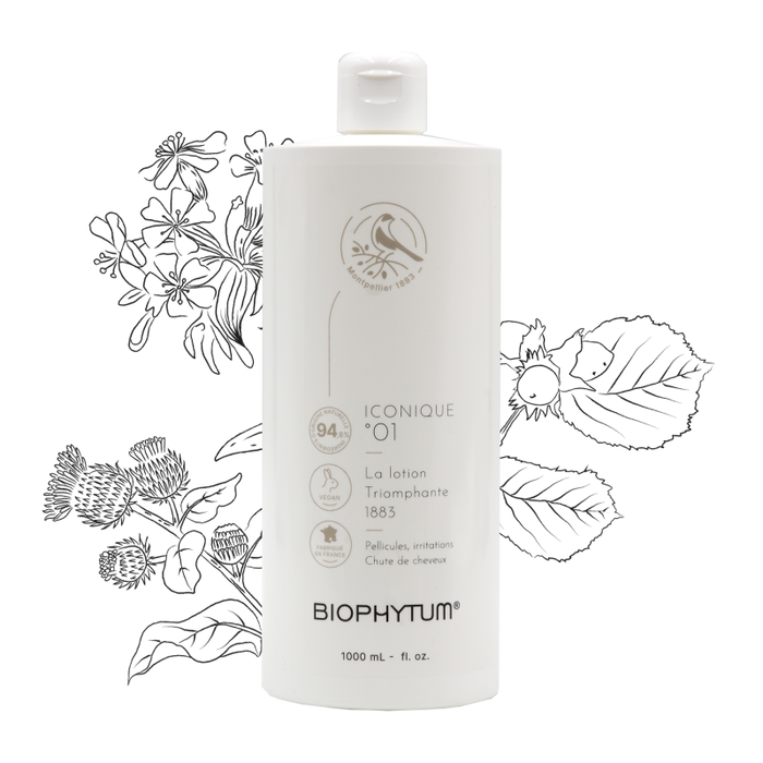 ICONIQUE 01 — La Lotion Triomphante 1883 | Traitement Cuir Chevelu