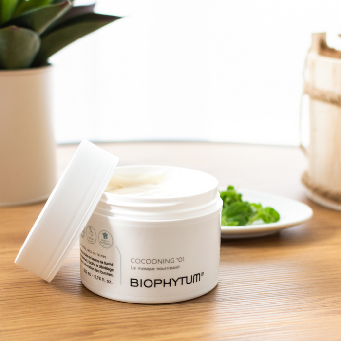 Masque Nourrissant pour les cheveux secs - 200 ml - COCOONING 01 - BIOPHYTUM