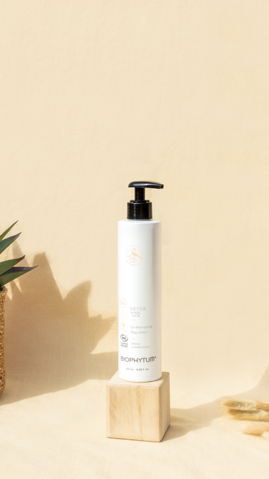 Le shampoing régulateur pour cheveux gras - 250 ml- DETOX 02
