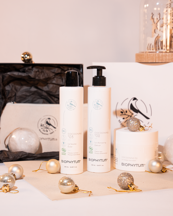 Coffret  COCOONING - 3 Soins des cheveux - BIOPHYTUM